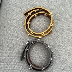 Tory Burch Leather bracelets